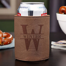 Load image into Gallery viewer, Oakmont Personalized Beer Holder, Chestnut (Custom Product)
