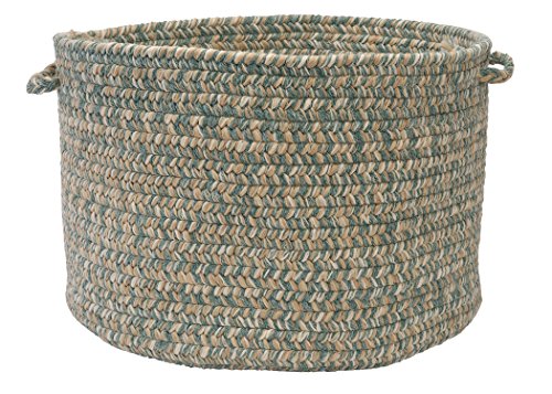Colonial Mills Tremont Utility Basket, 14 by 10-Inch, Teal
