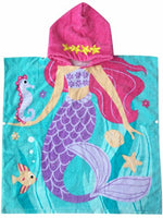 Athaelay Hooded Towel for Girls 1 to 5 Years Old Kids and Toddlers Cotton Ultra Soft, Super Absorbent, Extra Large 48