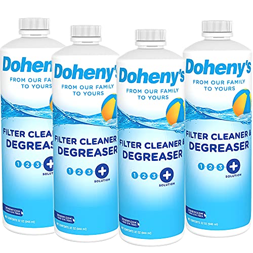 Doheny's Filter Cleaner & Degreaser (4 x 1 Qt.)