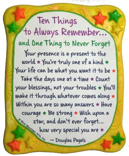 Sculpted Magnet: Ten Things to Always Remember, 3.0