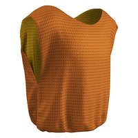 Champro Reversible Scrimmage Vest (Orange/Gold, Adult)