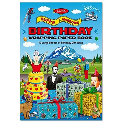 Super Awesome Birthday Wrapping Paper Book