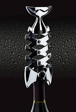 Load image into Gallery viewer, BarCraft Stainless Steel Lazy Fish Corkscrew, Silver, 16.5 x 7.5 x 4.5 cm
