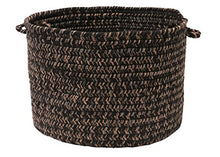 Load image into Gallery viewer, Colonial Mills Hayward Utility Basket, 18 by 12-Inch, Black
