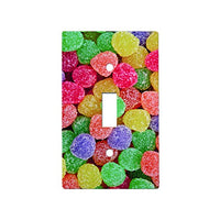 Gumdrops - Decor Single Switch Plate Cover Metal