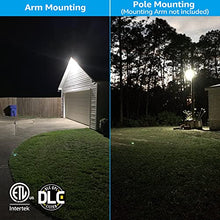 Load image into Gallery viewer, TORCHSTAR LED Barn Light, Dusk to Dawn Area Lights with Photocell, Outdoor Security Flood Lighting, ETL &amp; DLC Listed, Wet Location, 110-277V, Garage, Farm, 5-Year Warranty, 5000K Daylight, Bronze
