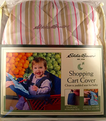 Eddie Bauer Shopping Cart Cover - Pink Patterns Vary