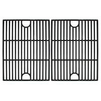 Hongso 17 inch Porcelain Coated Cast Iron Cooking Grids Grates Replacement for Nexgrill 720-0830H, Kenmore 41516106210 415.16106210 Gas Grill, Set of 2 (PCA192)