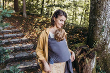 Load image into Gallery viewer, Boba Wrap Baby Carrier, Dark Grey Organic - Original Stretchy Infant Sling, Perfect for Newborn Babies and Children up to 35 lbs

