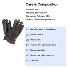 Load image into Gallery viewer, Vital Silver- 3WARM Windproof Non Slip Winter Fleece Gloves (Grey, Large)
