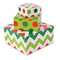 Fun Express - Christmas Gift Box Asst for Christmas - Party Supplies - Containers & Boxes - Paper Boxes - Christmas - 12 Pieces