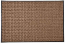 Load image into Gallery viewer, Kempf Water Retainer Entrance Mat, Indoor Outdoor Rubber Rug, Moisture Trapping, Absorbent Mat (4&#39; X 6&#39;, Brown)
