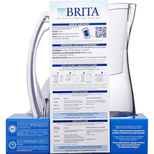 Load image into Gallery viewer, Brita Medium 8 Cup Water Filter Pitcher With 1 Standard Filter, Bpa Free â?? Marina, White
