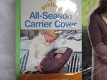 Load image into Gallery viewer, Gold Bug Reversible All-Season Carrier Cover Navy &amp; White

