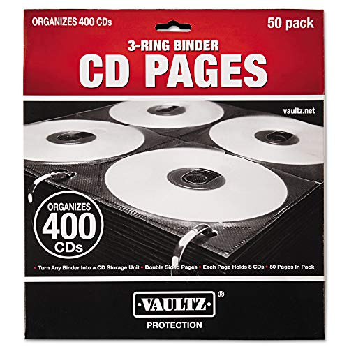 PAGE,CD/DVD,50/PK,BK