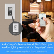 Load image into Gallery viewer, SK-8 Wireless DIY 3-Way On Off Anywhere Lighting Home Control Wall Switch Set - No neutral wire required
