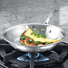 Load image into Gallery viewer, Calphalon Triply Stainless Steel 8-Inch Omelette Fry Pan
