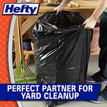 Load image into Gallery viewer, Hefty Strong Lawn And Leaf Large Garbage Bags, 39 Gallon, 38 Count
