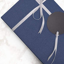 Load image into Gallery viewer, JAM PAPER Gift Wrap - Matte Wrapping Paper - 25 Sq Ft - Matte Cobalt Navy Blue - Roll Sold Individually

