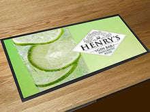 Load image into Gallery viewer, Artylicious Personalised Gin Tonic Glass bar mat Runner Counter mat
