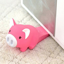 Load image into Gallery viewer, Yooce Pig Door Stopper Pet Doorstop Pink
