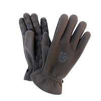 Vital Silver- 3WARM Windproof Non Slip Winter Fleece Gloves (Grey, Large)