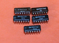 S.U.R. & R Tools K155TL2 Analogue SN7414N, 7414PC IC/Microchip USSR 30 pcs