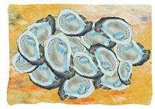 Load image into Gallery viewer, Oysters Beach Towel From My Art
