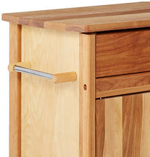 Load image into Gallery viewer, Catskill Craftsmen Butcher Block Cart with Flat Doors
