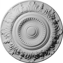 Load image into Gallery viewer, Ekena Millwork CM20BX Biddix Ceiling Medallion, 20 7/8&quot;OD x 1 1/4&quot;P (Fits Canopies up to 7 1/2&quot;), Factory Primed
