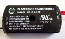 Load image into Gallery viewer, 150W ELECTRONIC LOW VOLTAGE HALOGEN TRANSFORMER HD150-120
