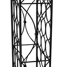 Load image into Gallery viewer, Sorbus Wine Rack Stand Bordeaux Chateau Style - Holds 23 Bottles of Your Favorite Wine - Elegant Looking French Style Wine Rack to Compliment Any Space - No Assembly Required (Black)
