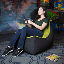 Load image into Gallery viewer, Jaxx Pixel Gamer Chair - Game Room/Home Theater Bean Bag Chair, Green
