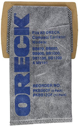 Oreck Buster B Charcoal Bags (Pack of 12)