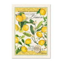 Load image into Gallery viewer, Michel Design Works Lemon Kitchen Towel, Natural Woven Cotton
