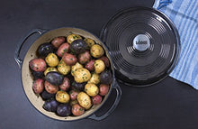Load image into Gallery viewer, Lodge Enameled Dutch Oven, 6 Qt, Midnight Chrome
