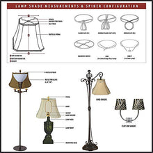 Load image into Gallery viewer, Upgradelights Eggshell Pleated Silk 12 Inch Washer Lampshade Replacement
