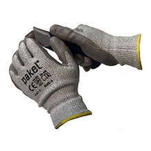 Load image into Gallery viewer, Pakel Y-01-10 High Performance En388 CE Level 5 Cut Resistant Knit Wrist Gloves, X-Large, Size 10
