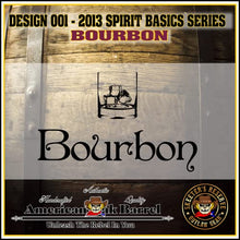 Load image into Gallery viewer, 3 Liter Engraved American Oak Aging Barrel - Design 001: Bourbon
