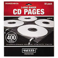 Load image into Gallery viewer, PAGE,CD/DVD,50/PK,BK
