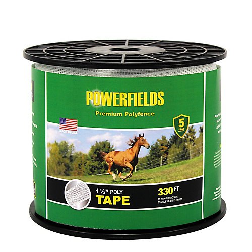 Powerfields 1.5 Inch Poly Tape 660 Feet