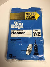 Load image into Gallery viewer, Hoover Type Y WindTunnel Upright Vacuum Bags, Made in USA. 3 Bags (27)
