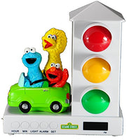 It's About Time Stoplight Sleep Enhancing Alarm Clock for Kids, Elmo & Friends