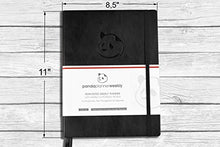 Load image into Gallery viewer, Panda Planner Weekly - Weekly Planner for Productivity &amp; Happiness- 1 Year Planner - 8.5 x 11&quot; - Softcover - Weekly Layout, Calendar, Journal, Daily Gratitude, Personal Organizer: All-In-1! Guaranteed
