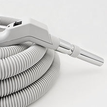 Load image into Gallery viewer, Central Vac Hose Assy 40Ft Low Voltage Crushproof Hose with Switch-Grey
