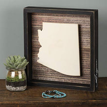 Load image into Gallery viewer, Primitives by Kathy 28226 Arizona Wanderlust Box Sign, 9.75&quot; x 10.5&quot;
