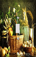 Load image into Gallery viewer, Basket Still Life Switchplate - Switch Plate Cover
