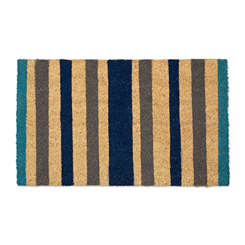 Natural Coir Coco Fiber Non-Slip Outdoor/Indoor Doormat, 18x30