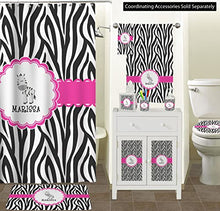Load image into Gallery viewer, YouCustomizeIt Zebra Spa/Bath Wrap (Personalized)
